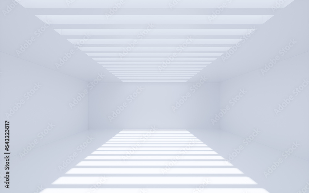 White abstract geometric architecture, Interior geometry scene, 3d rendering. White abstract geometric architecture, Interior geometry scene, 3d rendering.