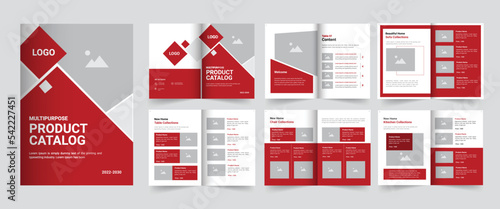 Multipurpose Product catalog design or product catalogue template design or company furniture product catalog
