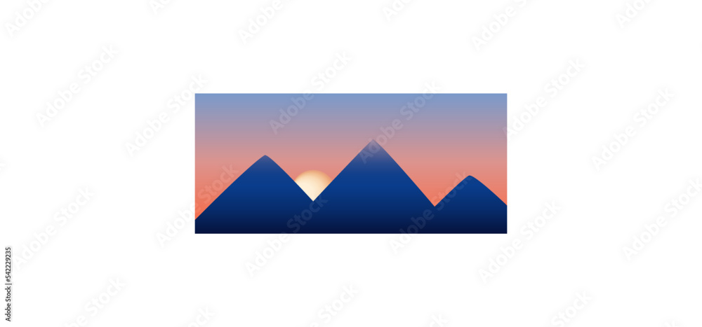 Minimalistic gradient background Minimalistic gradient background