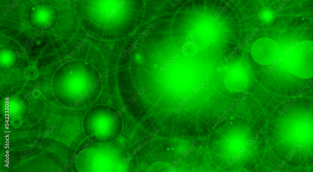 Bright stars, with rays of light. Firework. Stars connected by rays. Rays of stars. Reaction under the microscope. Atomic reaction. Abstract Green Background with gleaming Lights. Vector Illustration. Bright stars, with rays of light. Firework. Stars connected by rays. Rays of stars. Reaction under the microscope. Atomic reaction. Abstract Green Background with gleaming Lights. Vector Illustration.
