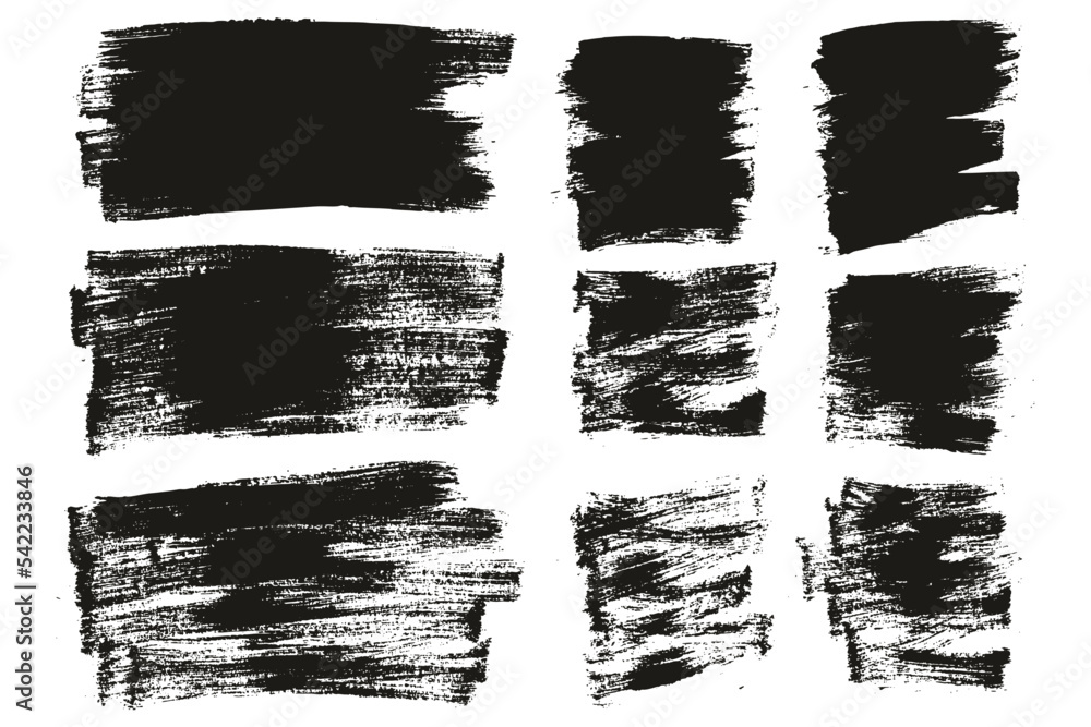 Flat Paint Brush Thin Long & Short Background Mix High Detail Abstract Vector Background Mix Set Flat Paint Brush Thin Long & Short Background Mix High Detail Abstract Vector Background Mix Set
