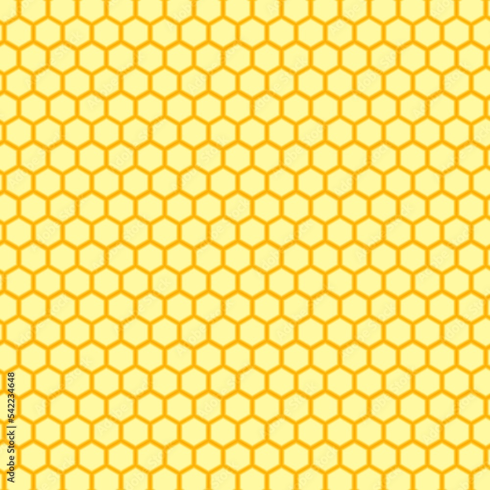 Honeycomb design template illustration (Honey) Honeycomb design template illustration (Honey)