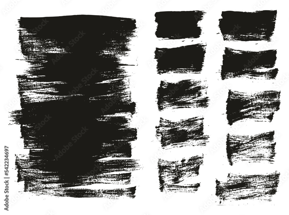 Flat Paint Brush Thin Long & Short Background Mix High Detail Abstract Vector Background Mix Set Flat Paint Brush Thin Long & Short Background Mix High Detail Abstract Vector Background Mix Set