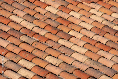 Obraz na plátně tuiles romanes