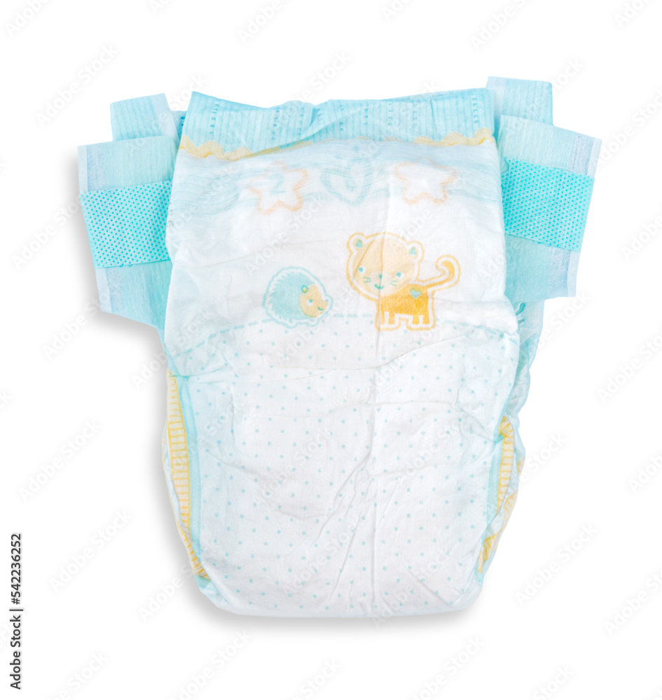 One classic of diapers. child's underpants - obrazy, fototapety, plakaty 