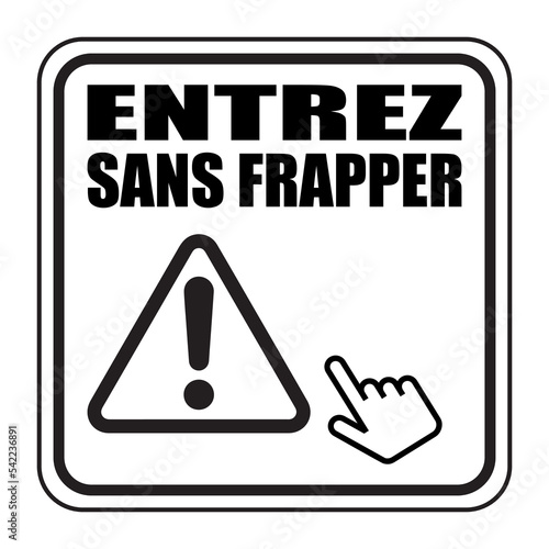 Logo entrez sans frapper.