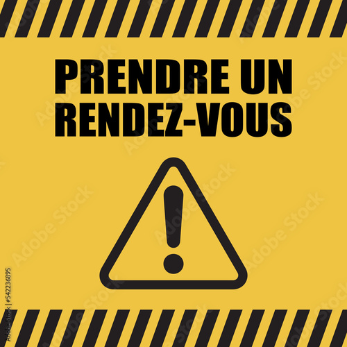 Logo prendre un rendez-vous.