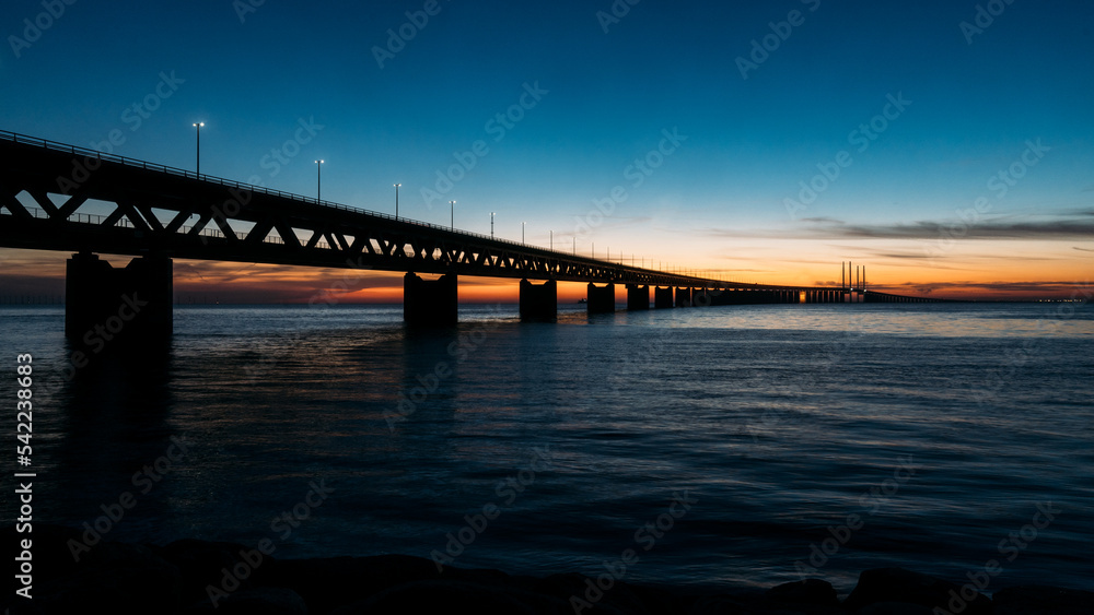 bridge at night