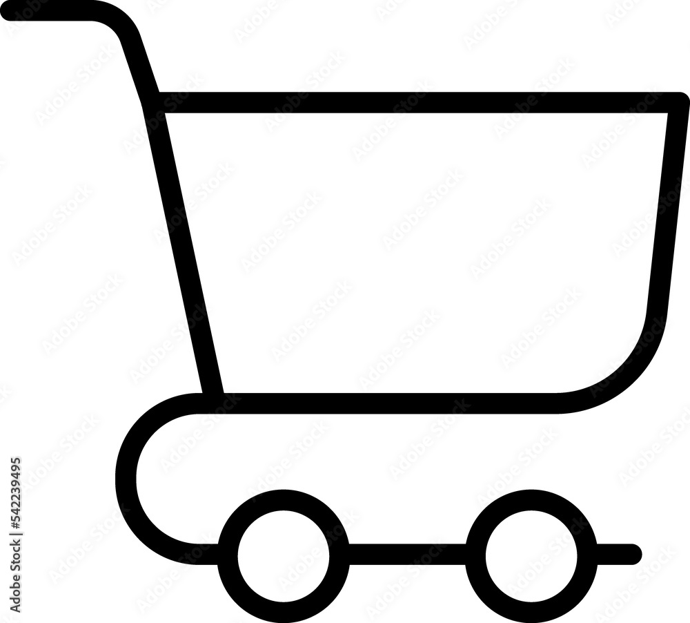 Internet shopping, e-commerce, market linear symbol Internet shopping, e-commerce, market linear symbol