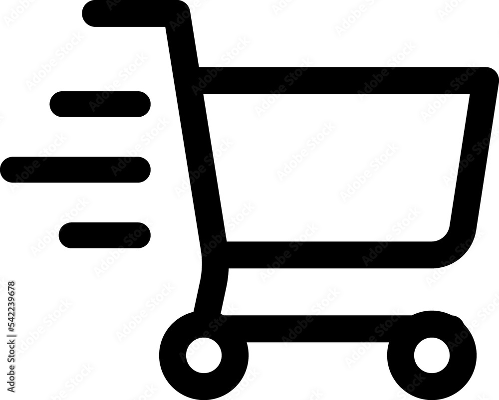 Internet shopping, e-commerce, market linear symbol Internet shopping, e-commerce, market linear symbol