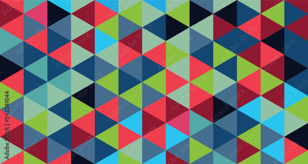 Abstract colors polygon background design Abstract colors polygon background design