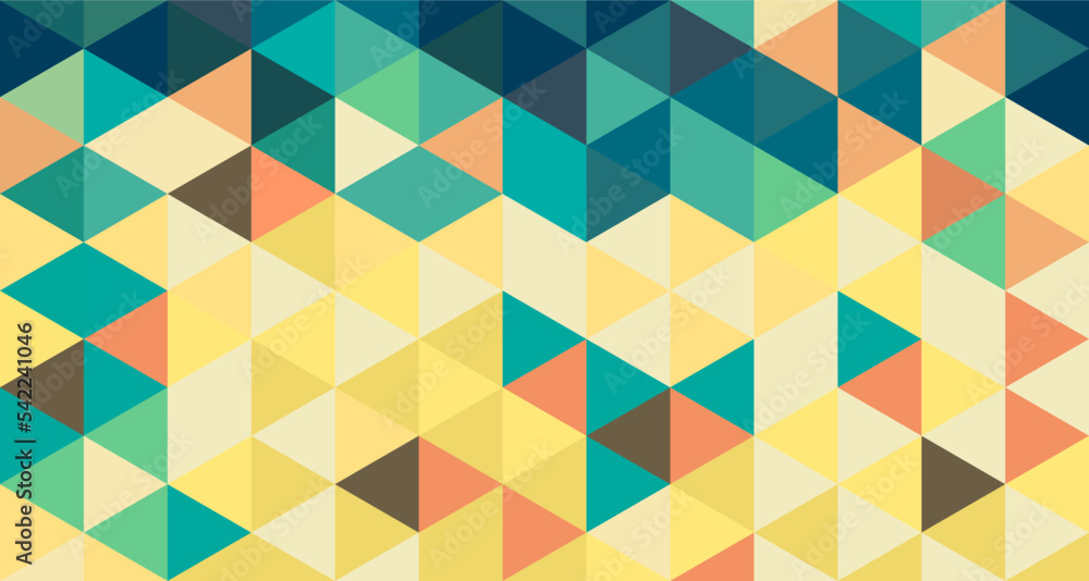 Abstract colors polygon background design Abstract colors polygon background design