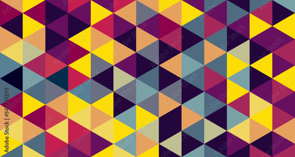 Abstract colors polygon background design Abstract colors polygon background design