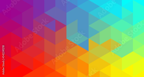 Abstract colors polygon background design