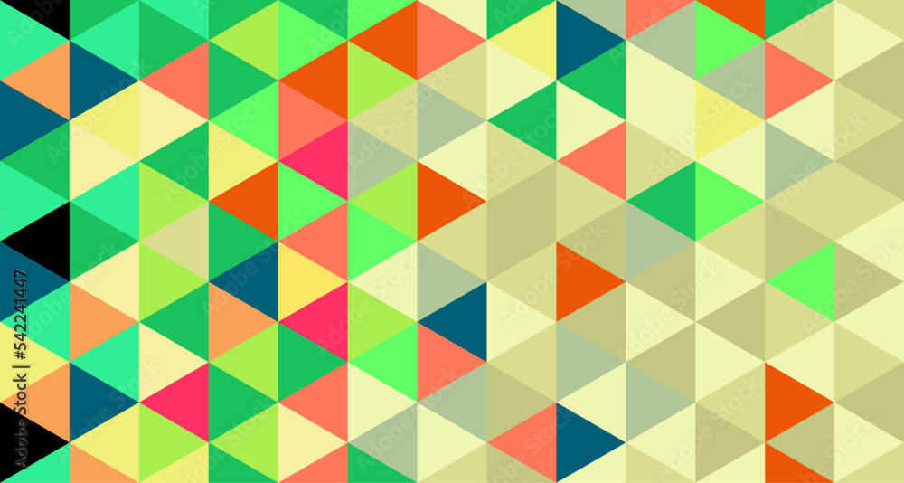 Abstract colors polygon background design Abstract colors polygon background design