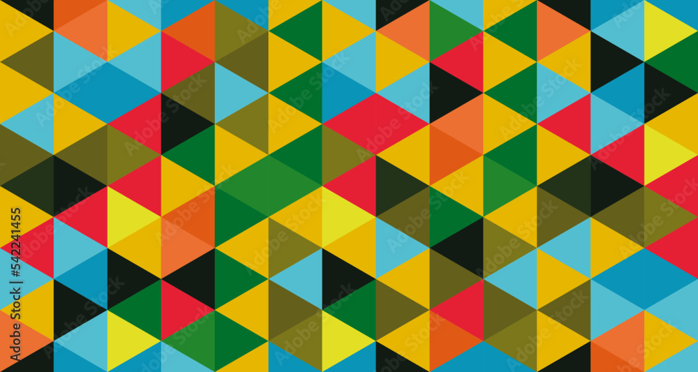 Abstract colors polygon background design Abstract colors polygon background design