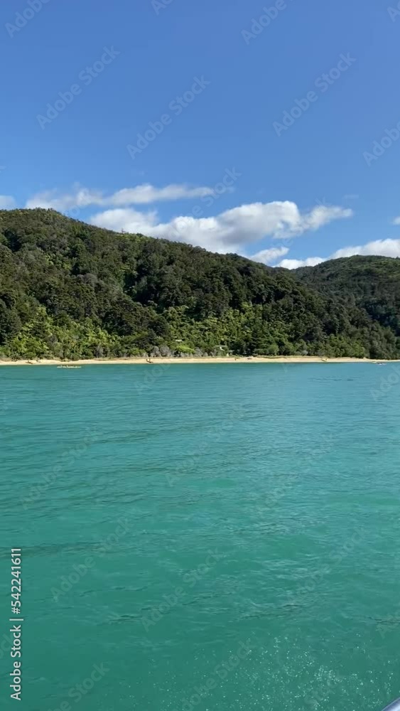 Littoral du parc Abel Tasman - Nouvelle Zélande Littoral du parc Abel Tasman - Nouvelle Zélande