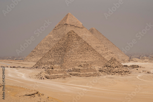 Great Giza Pyramids  Egypt  Cairo