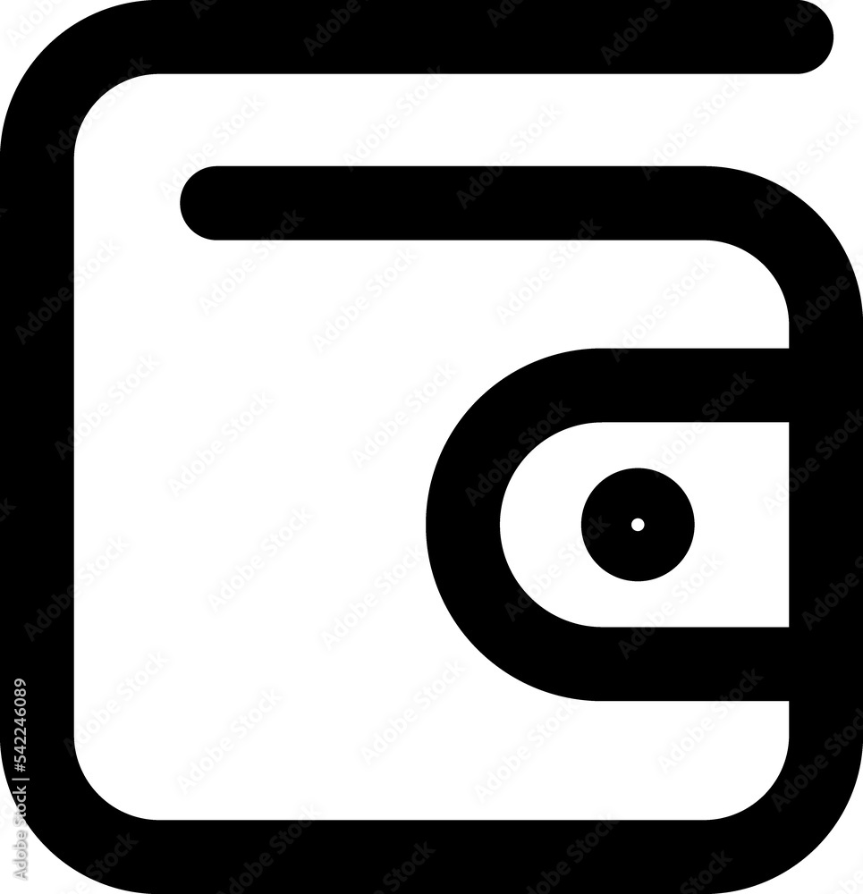 Wallet line icon Wallet line icon