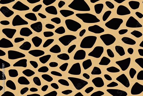 Seamless jaguar skin 2d illustrated pattern for fabric, wallpaper, wrapping paper, textile, Interior and others. seamless leopard skin 2d illustrated, seamless cheetah skin 2d illustrated, seamless