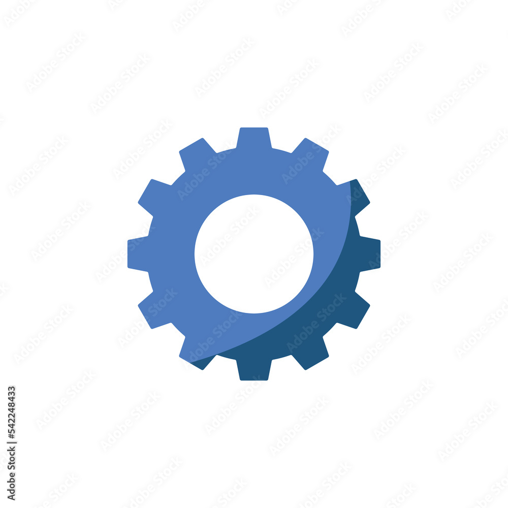 gear icon design vector template gear icon design vector template