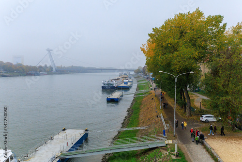 Photography The foggy city of Bratislava