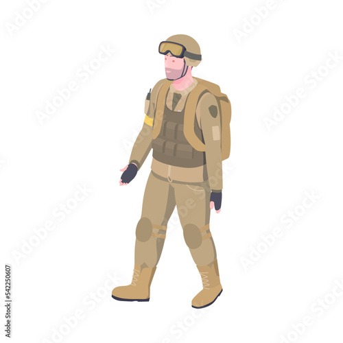 Ranger Isometric Illustration