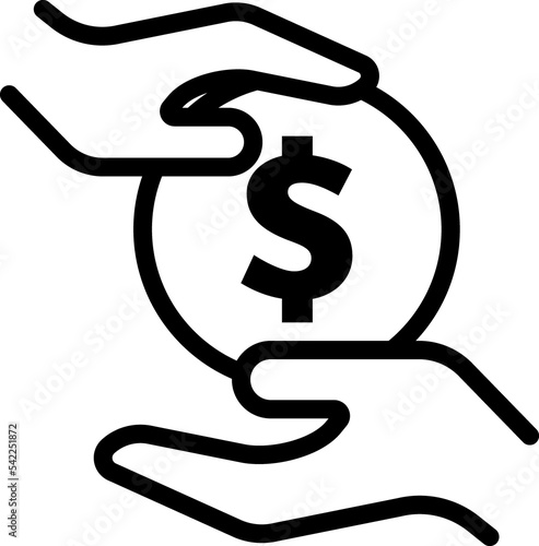 Dollar, money, payment sign