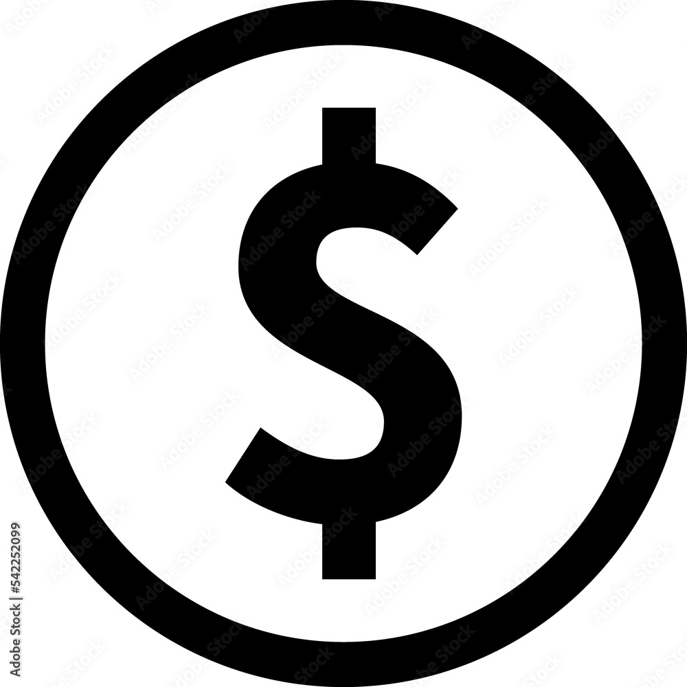 Dollar, money, payment sign