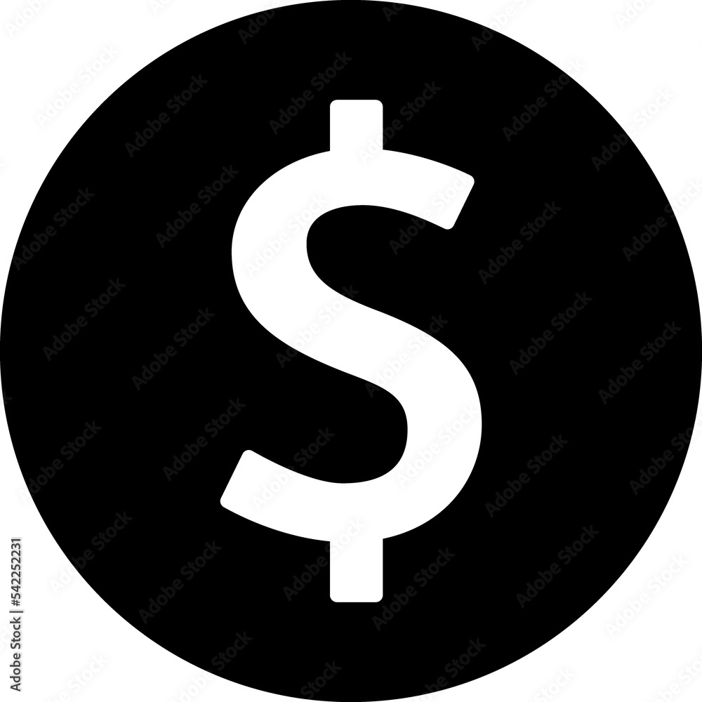 Dollar, money, payment sign Dollar, money, payment sign