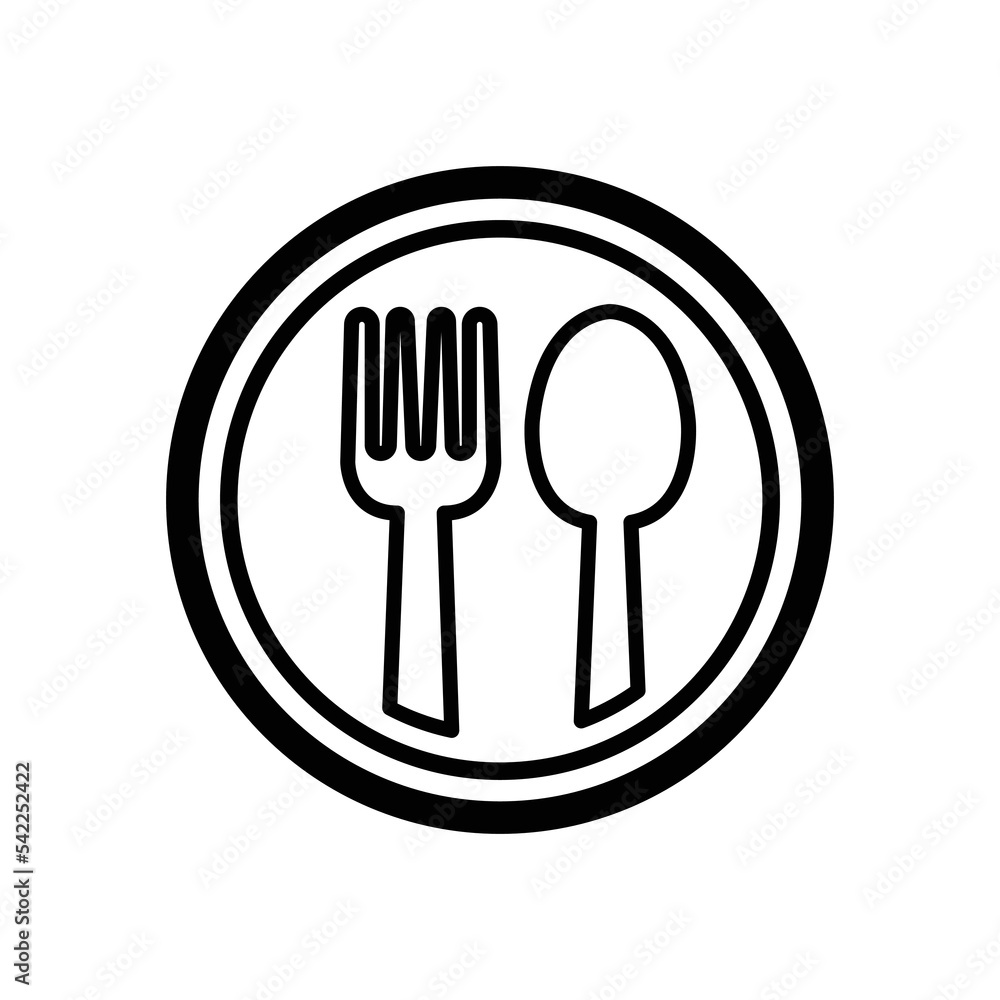 food icon design vector template food icon design vector template