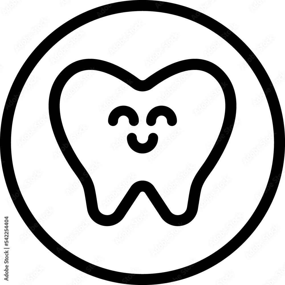 Tooth icon dental clinic Tooth icon dental clinic