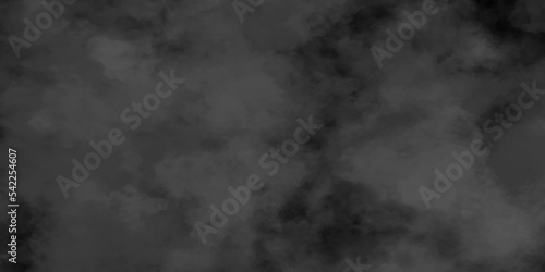 Abstract grunge smoke on black background, black grunge texture with grainy smoke, black background for design, cover and texture.
