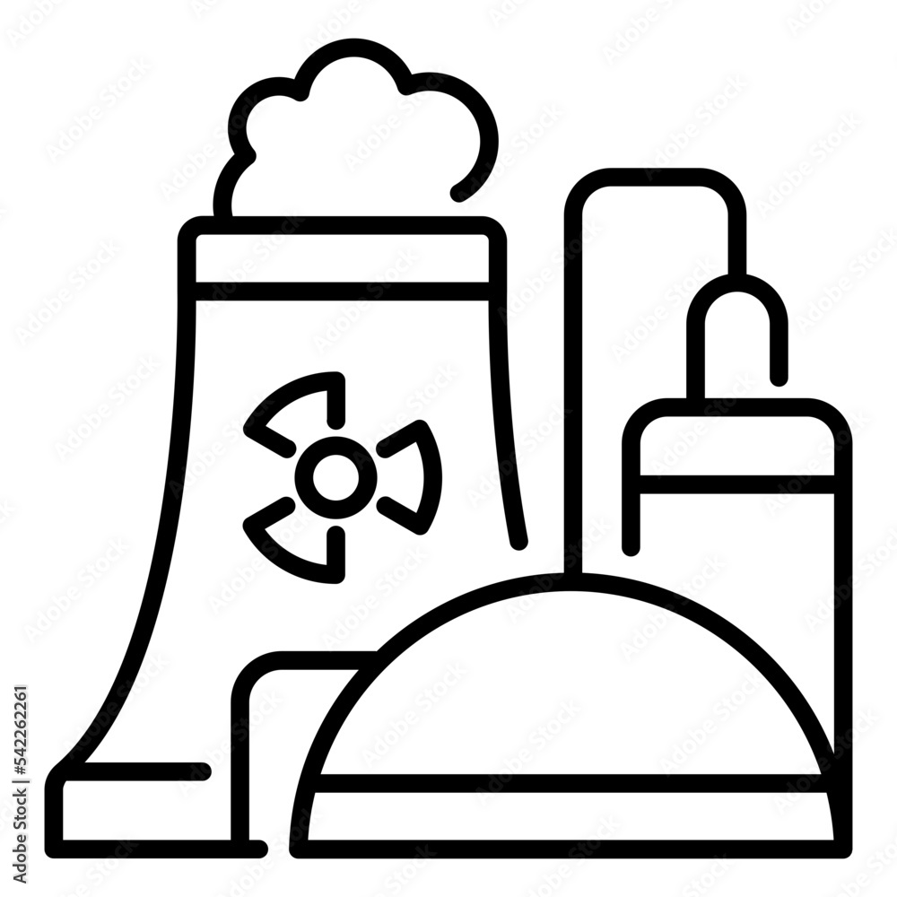 line thin icon related to industry , factory , production unit, cargo line thin icon related to industry , factory , production unit, cargo