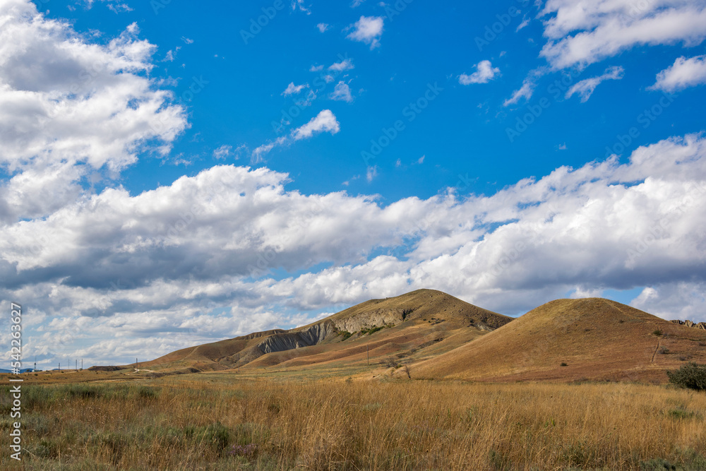 Fototapeta premium Picturesque hills in eastern Crimea