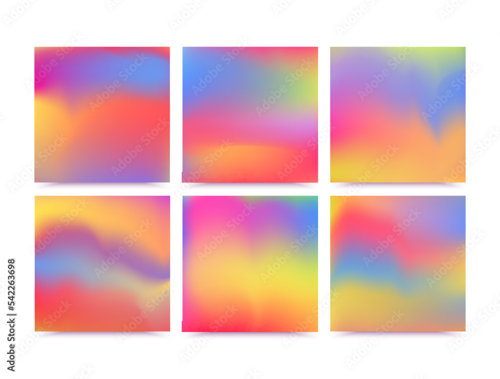 Abstract blurred gradient mesh background in bright beautiful colors. Abstract blurred gradient mesh background in bright beautiful colors.