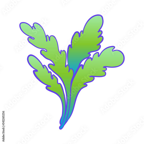 Colorful flower, retro 60s, 70s hippie style. Vintage psychedelic vector desi...