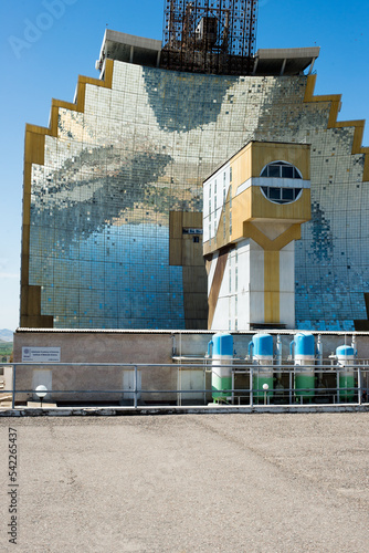 Wallpaper Mural Old soviet solar furnace for melting metal Torontodigital.ca