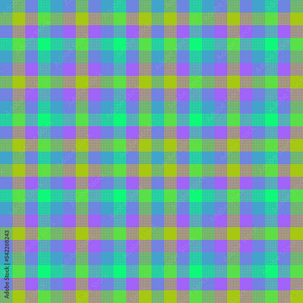 Decorative tartan plaid tiles pattern illustration Decorative tartan plaid tiles pattern illustration