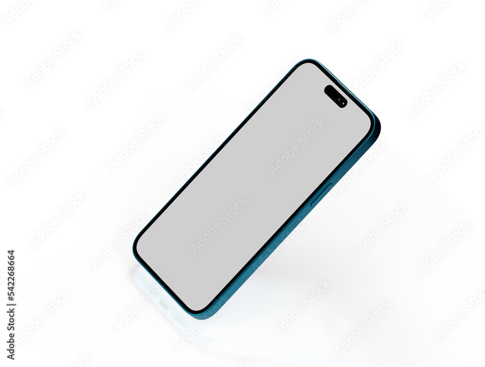 Smartphone frame less blank screen. Mockup generic device. Smartphone frame less blank screen. Mockup generic device.
