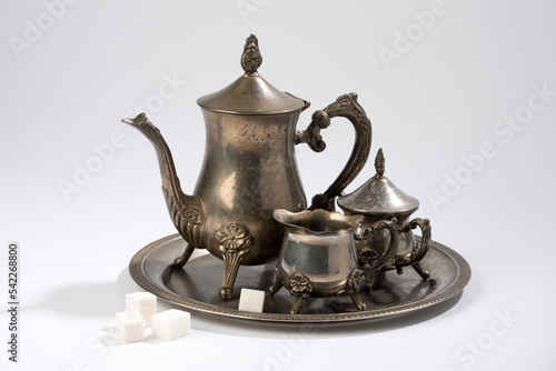 Antique coffee set