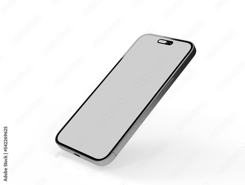 Modern frameless smartphone Mock up Modern frameless smartphone Mock up