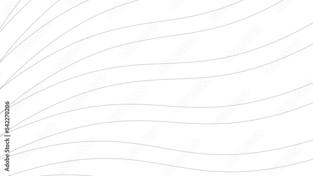 Seamless loop thin curved lines isolated on white background.
Seamless loop thin curved lines isolated on white background.