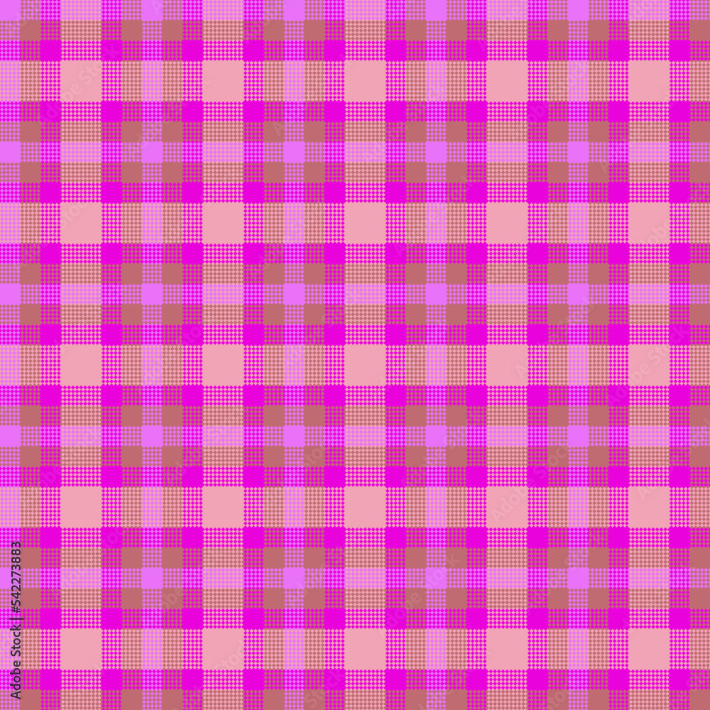Decorative tartan plaid tiles pattern illustration Decorative tartan plaid tiles pattern illustration
