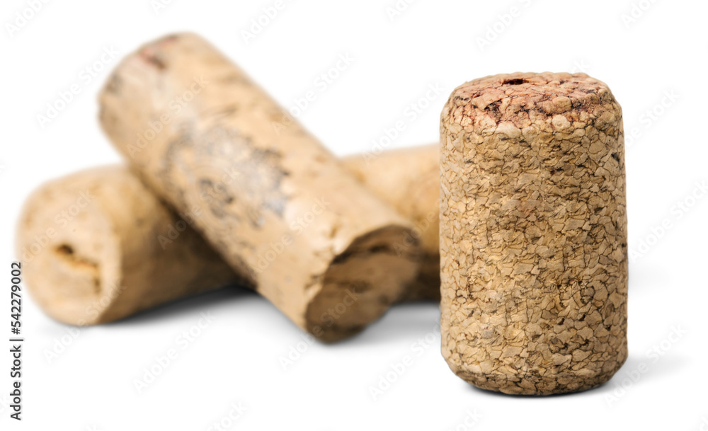 bottle corks isolated