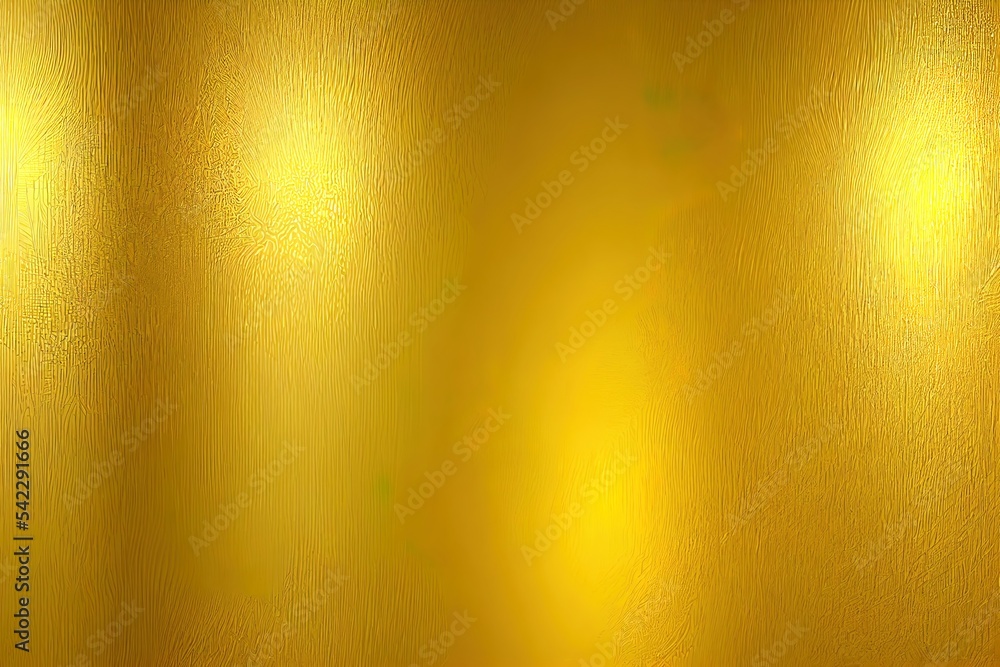 Fototapeta premium Gold Tropical Wallpaper Design 3D illustration