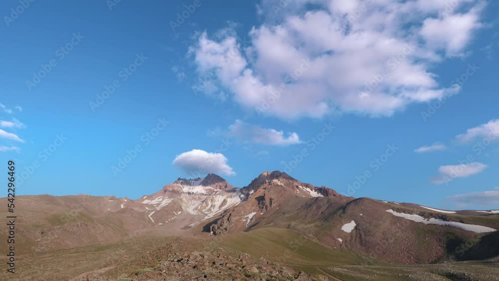 A clouds passing time lapse over A clouds passing time lapse over