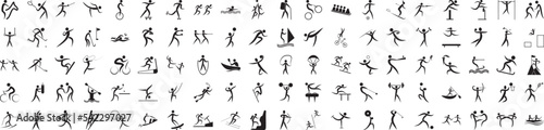 Sport icon collections vector design