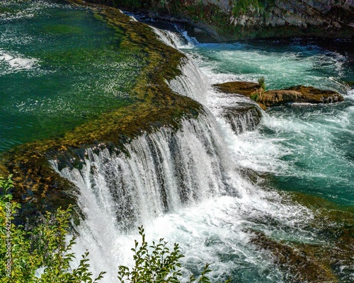 Beautiful view Strbacki Buk in Bosnia and Herzegovina