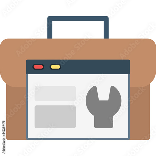 Obraz na płótnie Google Search Console Icon w salonie